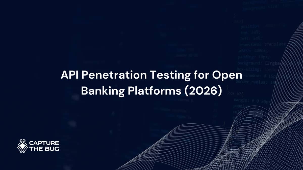 API Penetration Testing for Open Banking Platforms in 2026: The ANZ and USA Security Testing Guide