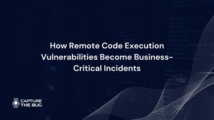 How Remote Code Execution Vulnerabilities Become Business-Critical Incidents