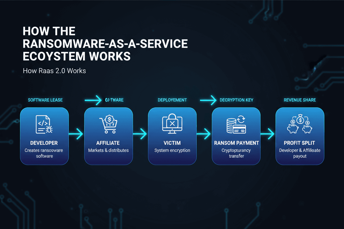 Ransomware as a Service business model